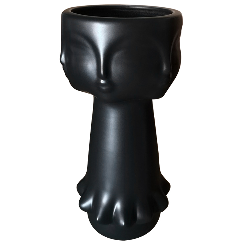 Декоративная ваза GEROGIA VASE II Black Vase Черный в Саратове | Loft Concept 