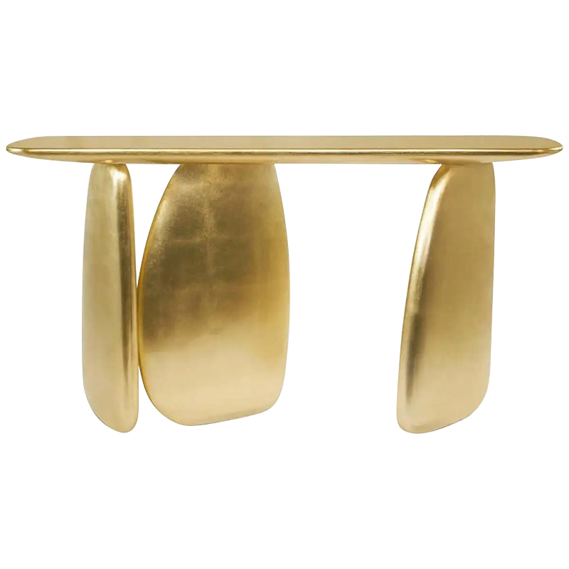 Консоль Design Console Table Gold Золотой в Саратове | Loft Concept 