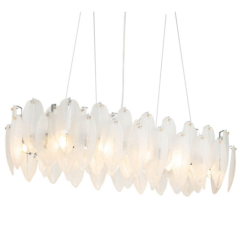 Люстра Bud Petals Chandelier Chrome Line Хром в Саратове | Loft Concept 