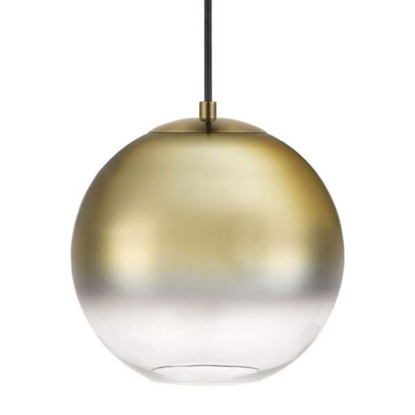 Подвесной светильник Ball Sunrise Pendant lamp матовое золото в Саратове | Loft Concept 