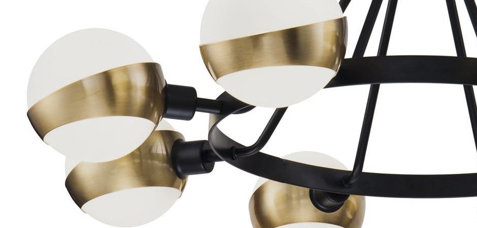 Люстра Hold Ball Brass Chandelier 8 Люстра Hold Ball Brass Chandelier 8 - Loft-Concept в Саратове