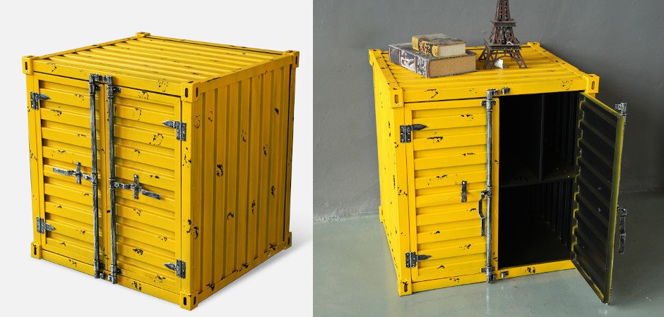 Комод Sea Container с двумя дверками Комод Sea Container с двумя дверками - Loft-Concept в Саратове