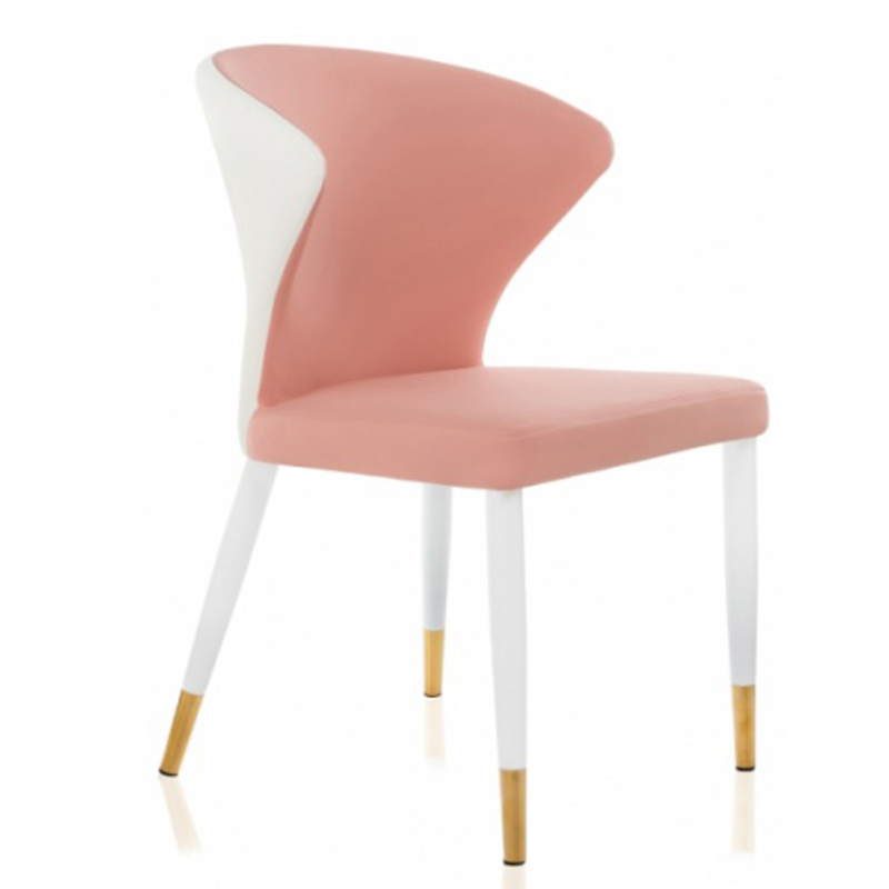 Стул Iolanthe Stool Белый Розовый (Rose) в Саратове | Loft Concept 