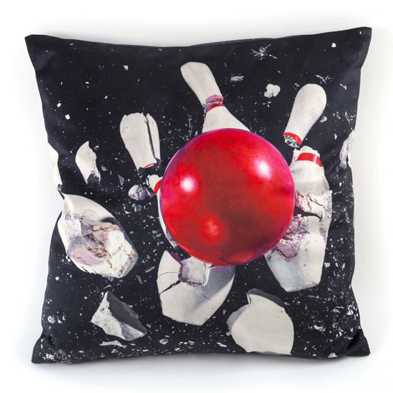 Подушка Seletti Cushion Bowling Мульти в Саратове | Loft Concept 