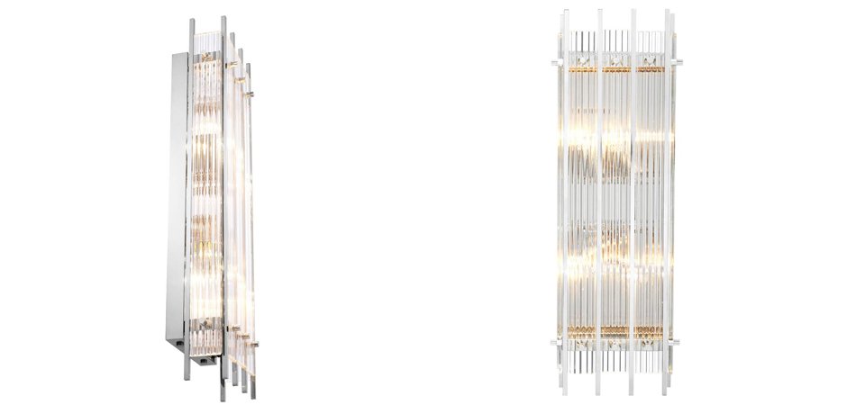 Бра Wall Lamp Sparks L Nickel Бра Wall Lamp Sparks L Nickel - Loft-Concept в Саратове