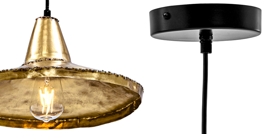 Подвесной светильник Rough Gold Pendant II Подвесной светильник Rough Gold Pendant II - Loft-Concept в Саратове