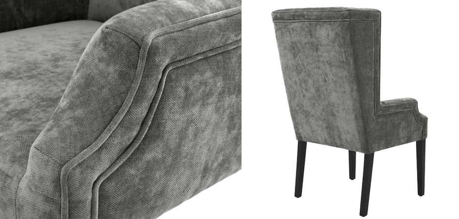 Стул Eichholtz Dining Chair Tempio grey Стул Eichholtz Dining Chair Tempio grey - Loft-Concept в Саратове