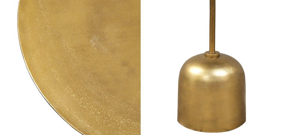 Приставной стол металлический Gold Приставной стол металлический Gold - Loft-Concept в Саратове