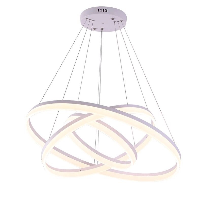 Люстра Chandeliers Rings White Белый в Саратове | Loft Concept 