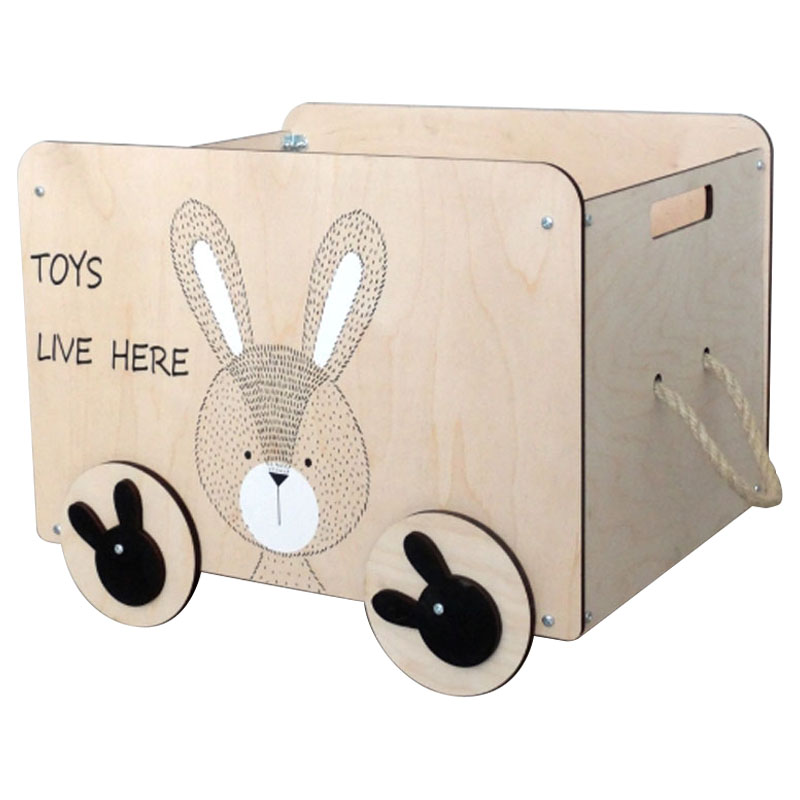 Ящик Wooden Box Bunny  в Саратове | Loft Concept 