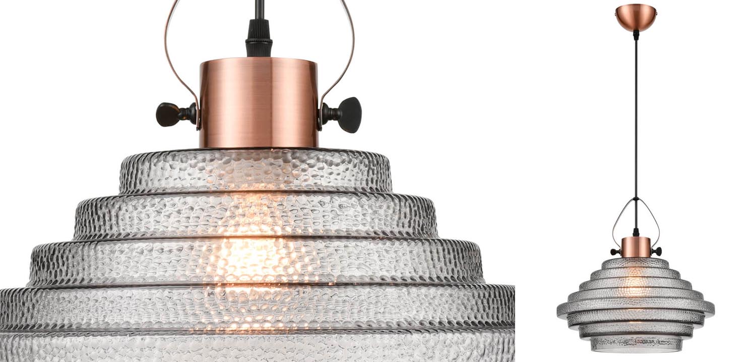 Подвесной светильник Deidier smoky 35 - фото