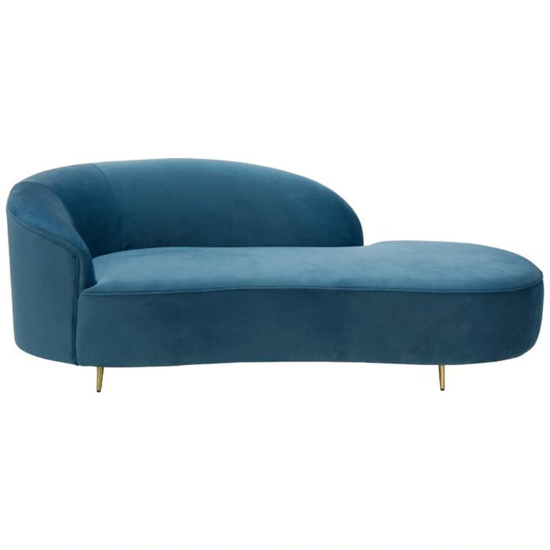 Диван Salvaire Lounge Sofa blue Синий в Саратове | Loft Concept 