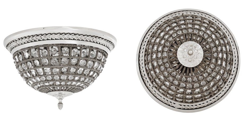 Потолочный светильник Ceiling Lamp Kasbah Nickel Потолочный светильник Ceiling Lamp Kasbah Nickel - Loft-Concept в Саратове