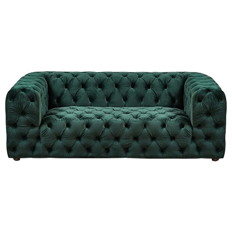 Диван Green Soho Tufted Sofa Зеленый Зеленый в Саратове | Loft Concept 