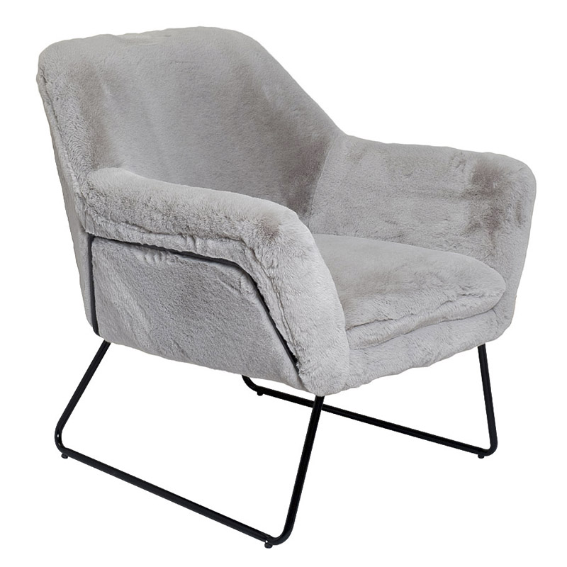 Кресло Bevin Armchair Серый Кресло Bevin Armchair Серый в Саратове | Loft Concept