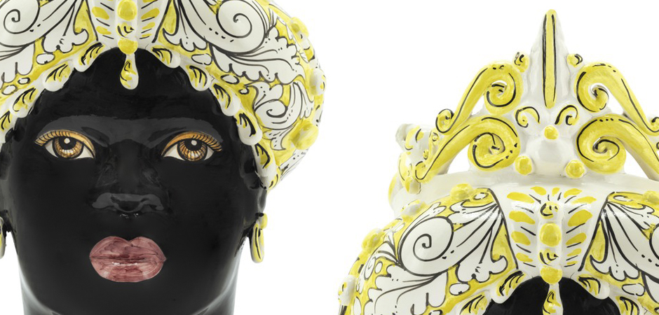 Ваза VASE MORO LADY MEDIUM yellow Ваза VASE MORO LADY MEDIUM yellow - Loft-Concept в Саратове