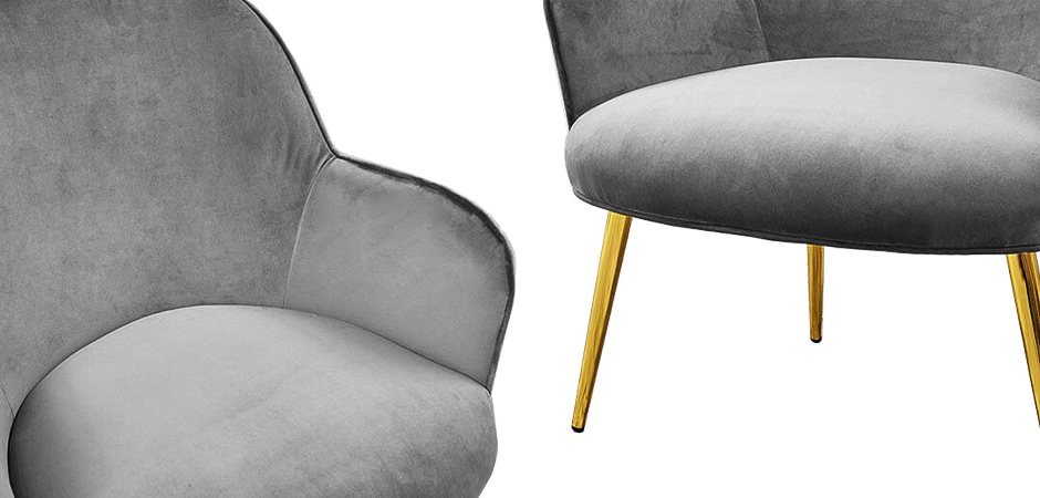 Кресло Waldeck Chair Gray Кресло Waldeck Chair Gray - Loft-Concept в Саратове