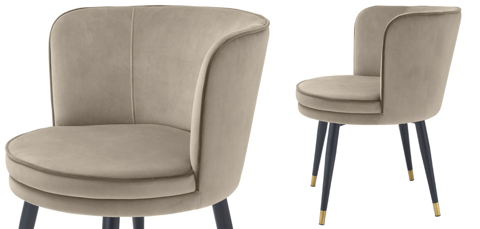 Стул Eichholtz Dining Chair Grenada greige Стул Eichholtz Dining Chair Grenada greige - Loft-Concept в Саратове