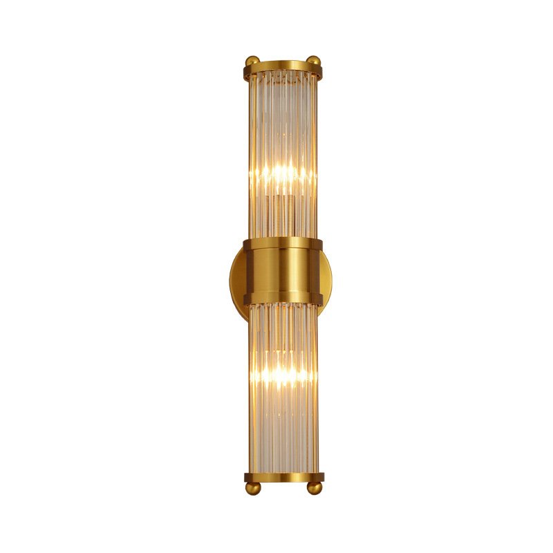 Ralph Lauren Бра Allen Double Light Brass Латунь Прозрачный (Transparent) Ralph Lauren Бра Allen Double Light Brass Латунь Прозрачный (Transparent) в Саратове | Loft Concept