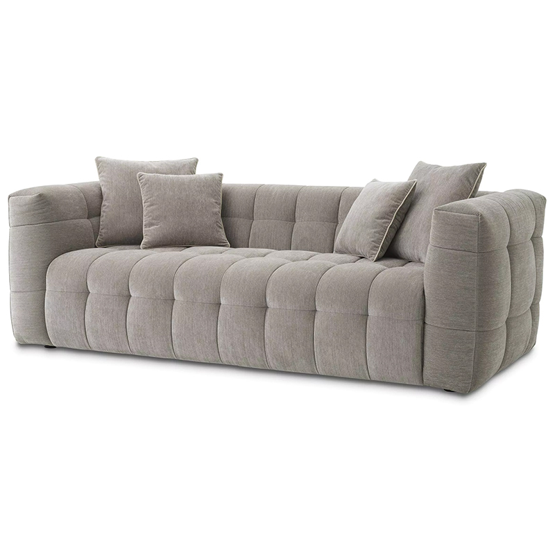 Диван Eichholtz Sofa Breva Grey Серый в Саратове | Loft Concept 