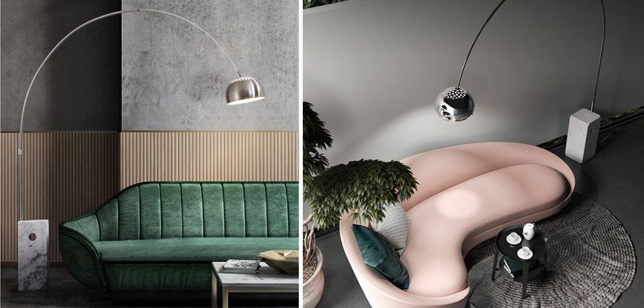 Торшер Flo Arco Торшер Flo Arco - Loft-Concept в Саратове