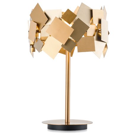 Настольная лампа Gold Plate Table Lamp  в Саратове | Loft Concept 