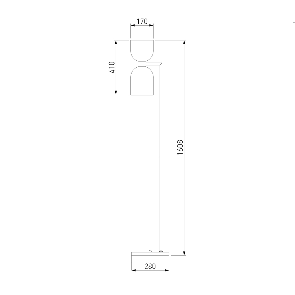 Торшер Light maker studio white and smok в Саратове