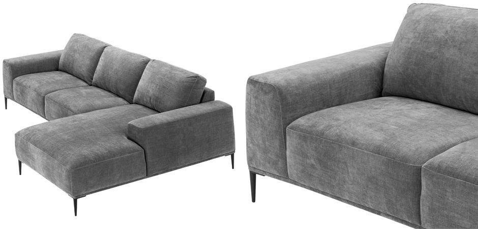Диван Eichholtz Lounge Sofa Montado grey Диван Eichholtz Lounge Sofa Montado grey - Loft-Concept в Саратове