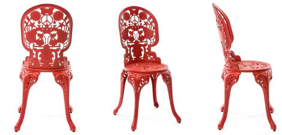 Стул Seletti Industry Collection ALUMINIUM CHAIR – RED Стул Seletti Industry Collection ALUMINIUM CHAIR – RED - Loft-Concept в Саратове