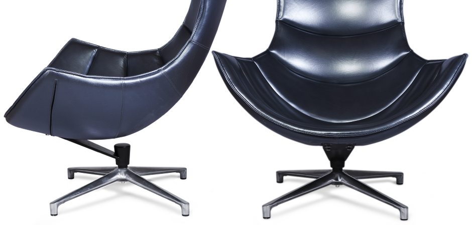 Кресло Shell blue Кресло Shell blue - Loft-Concept в Саратове