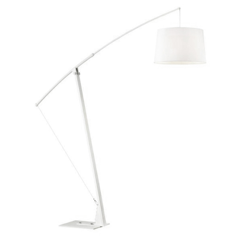 Торшер Floor Lamp Colin white Белый в Саратове | Loft Concept 