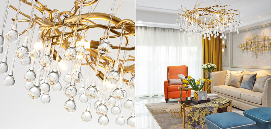 Люстра Droplet Chandelier 80 Люстра Droplet Chandelier 80 - Loft-Concept в Саратове