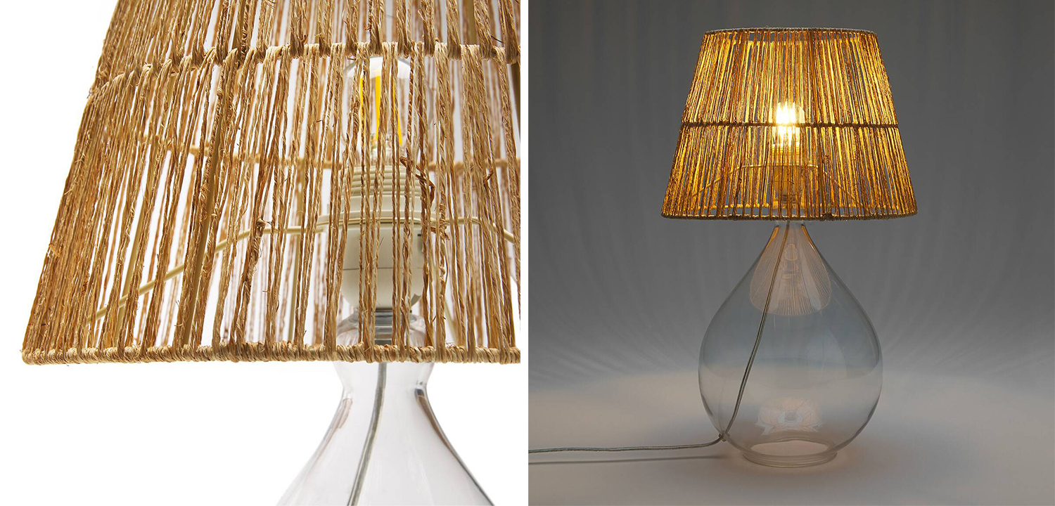 Настольная лампа Ronni Glass Table lamp - фото