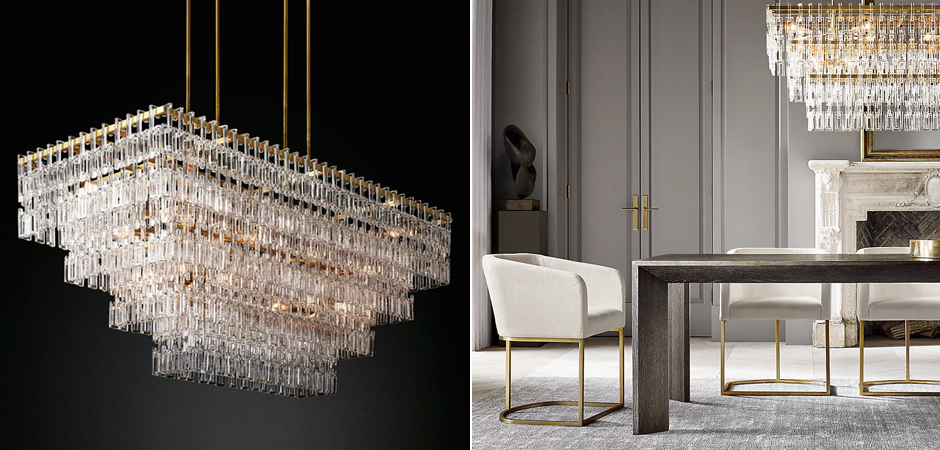 Люстра Marignan Linear Chandelier Люстра Marignan Linear Chandelier - Loft-Concept в Саратове