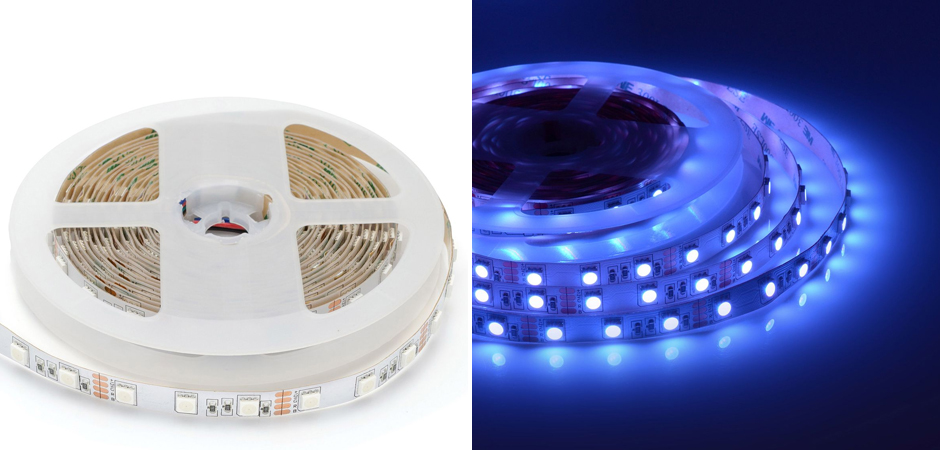 Светодиодная лента 14,4W/m 60LED/m 5050SMD разноцветная 5M Светодиодная лента 14,4W/m 60LED/m 5050SMD разноцветная 5M - Loft-Concept в Саратове