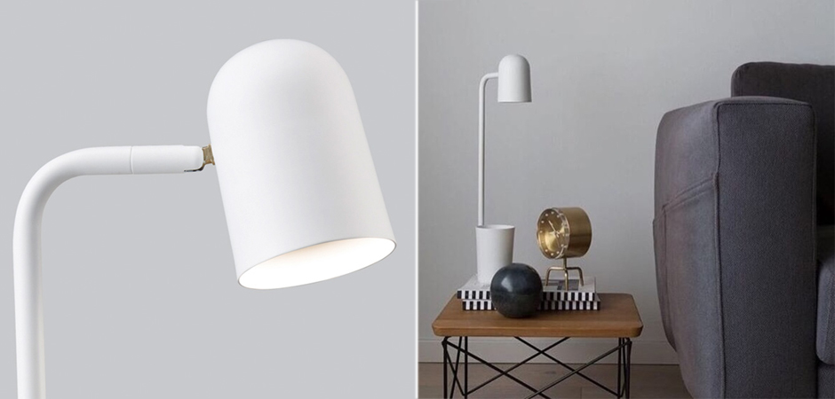 Настольная лампа Northern Buddy Table lamp white Настольная лампа Northern Buddy Table lamp white - Loft-Concept в Саратове