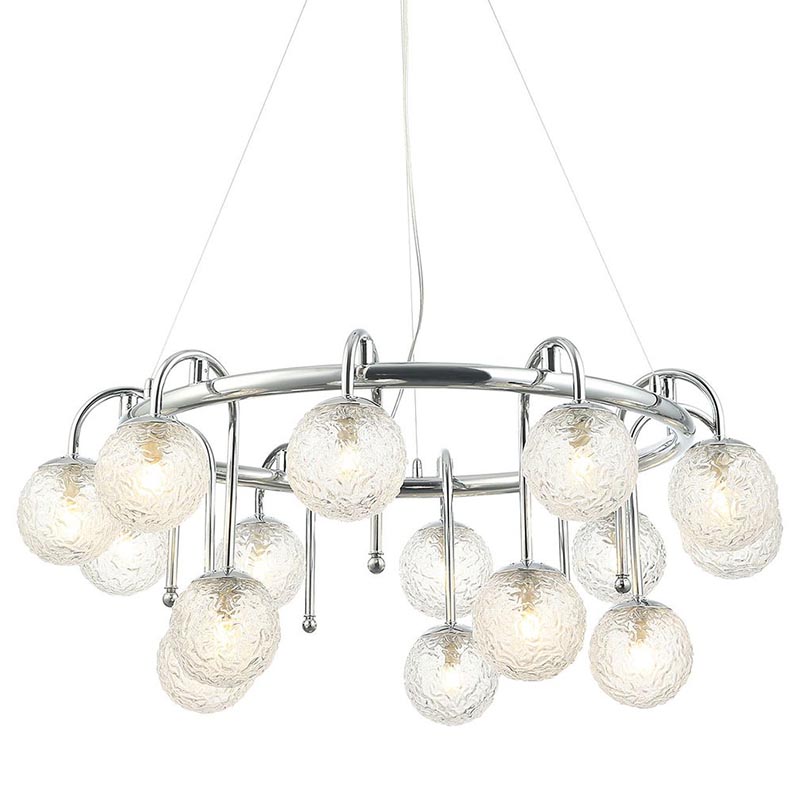 Люстра Lennert Chrome Chandelier Хром в Саратове | Loft Concept 