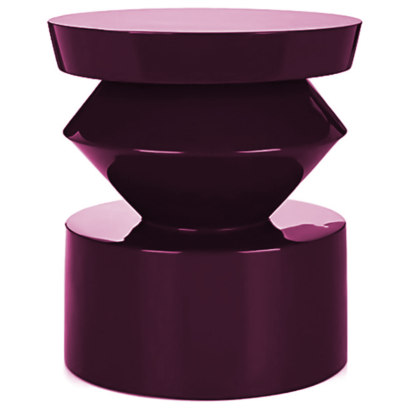 Приставной столик UMA SIDE TABLE Purple Пурпурный в Саратове | Loft Concept 