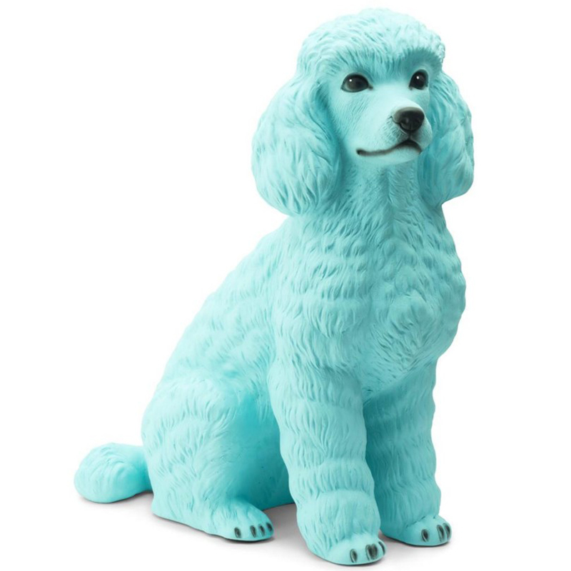 Статуэтка Abhika Poodle Bisc. Turquoise Бирюзовый Статуэтка Abhika Poodle Bisc. Turquoise Бирюзовый в Саратове | Loft Concept