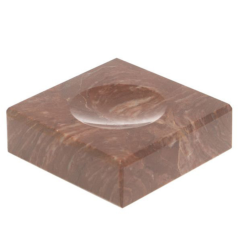 Подставка под шар квадратная из натурального камня Лемезит Natural Stone Sphere Stands Коричневый Подставка под шар квадратная из натурального камня Лемезит Natural Stone Sphere Stands Коричневый в Саратове | Loft Concept