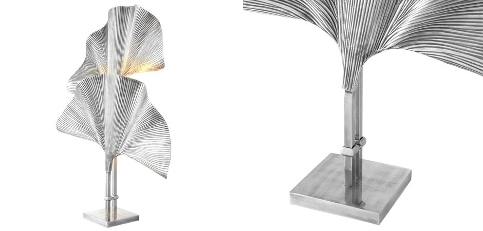 Настольная лампа Table Lamp Las Palmas Silver Настольная лампа Table Lamp Las Palmas Silver - Loft-Concept в Саратове