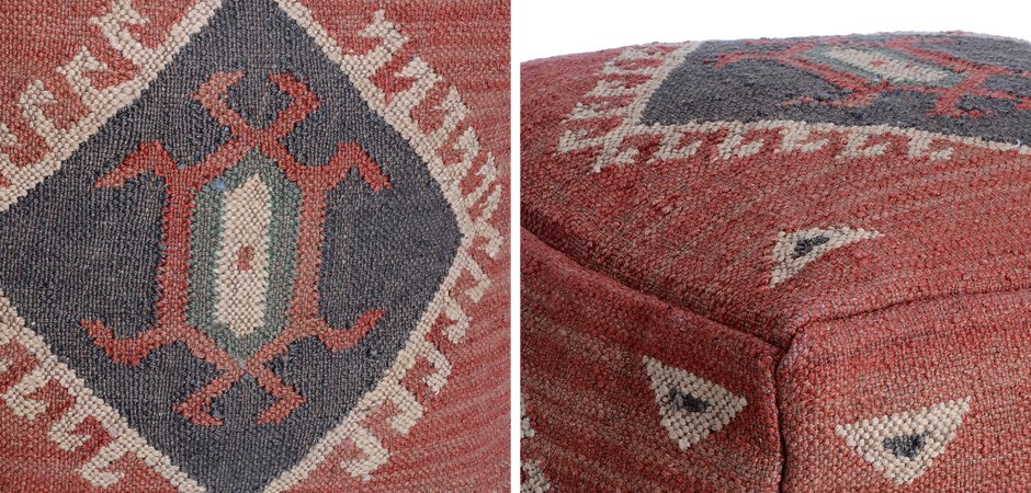 Пуф KELIM Pattern Rhombus Пуф KELIM Pattern Rhombus - Loft-Concept в Саратове