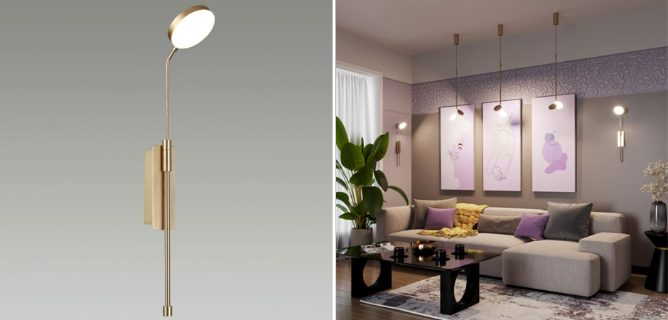 Бра Maxine Light Золотое Бра Maxine Light Золотое - Loft-Concept в Саратове