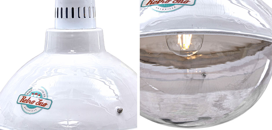 Подвесной светильник Visor Loft White Pendant Подвесной светильник Visor Loft White Pendant - Loft-Concept в Саратове