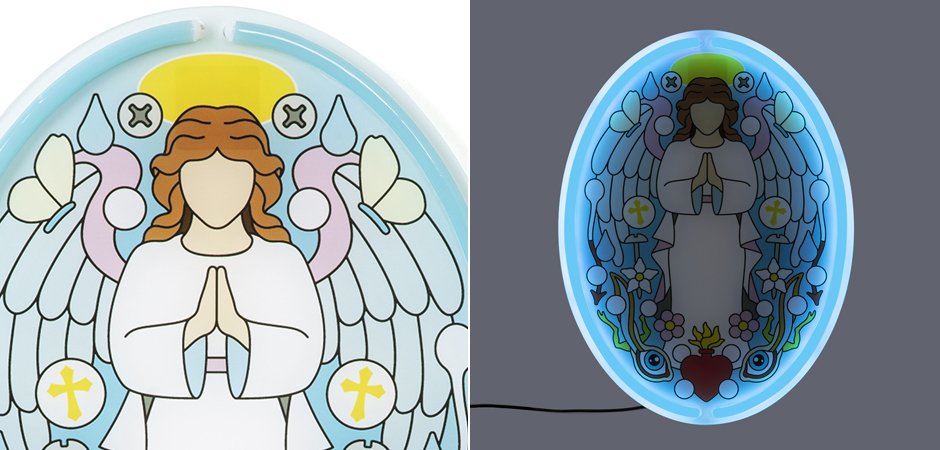 Бра Seletti Gospel Led Signs Angel Gabriel Бра Seletti Gospel Led Signs Angel Gabriel - Loft-Concept в Саратове
