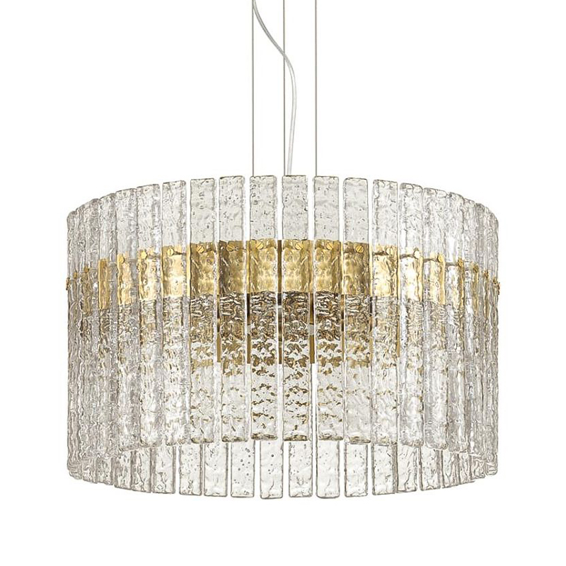 Люстра Goizardi Round Chandelier Золотой Прозрачный в Саратове | Loft Concept 
