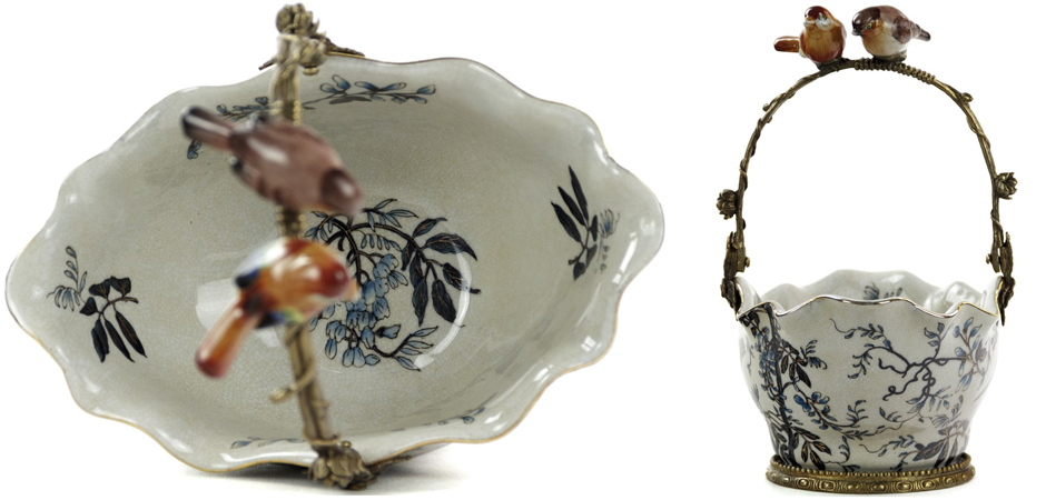 Чаша Basket with Birds on Handle Чаша Basket with Birds on Handle - Loft-Concept в Саратове