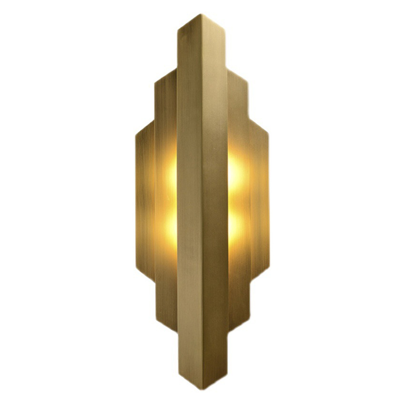 Бра Deco Sconce Vertical Geometric Modern Studio Endo Золотой Бра Deco Sconce Vertical Geometric Modern Studio Endo Золотой в Саратове | Loft Concept