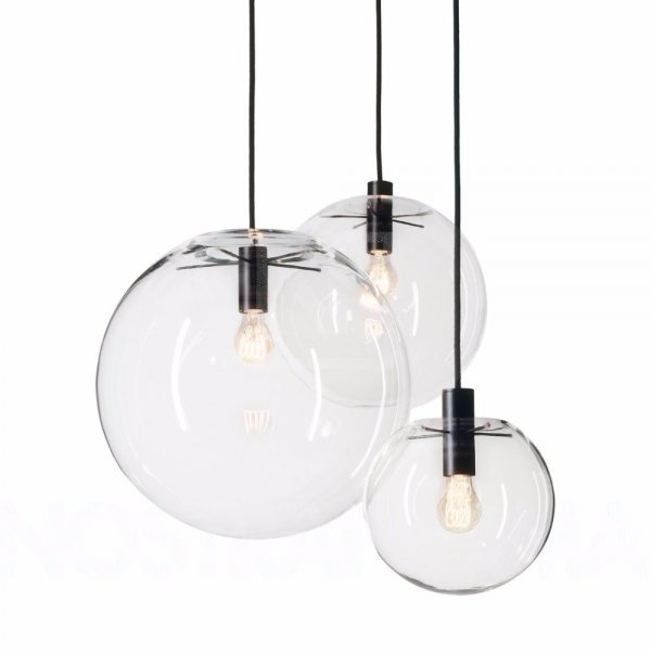 Подвесной светильник Selene Glass Ball Ceiling Lights Прозрачный в Саратове | Loft Concept 