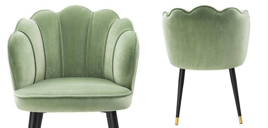 Стул Eichholtz Dining Chair Bristol pistache green Стул Eichholtz Dining Chair Bristol pistache green - Loft-Concept в Саратове